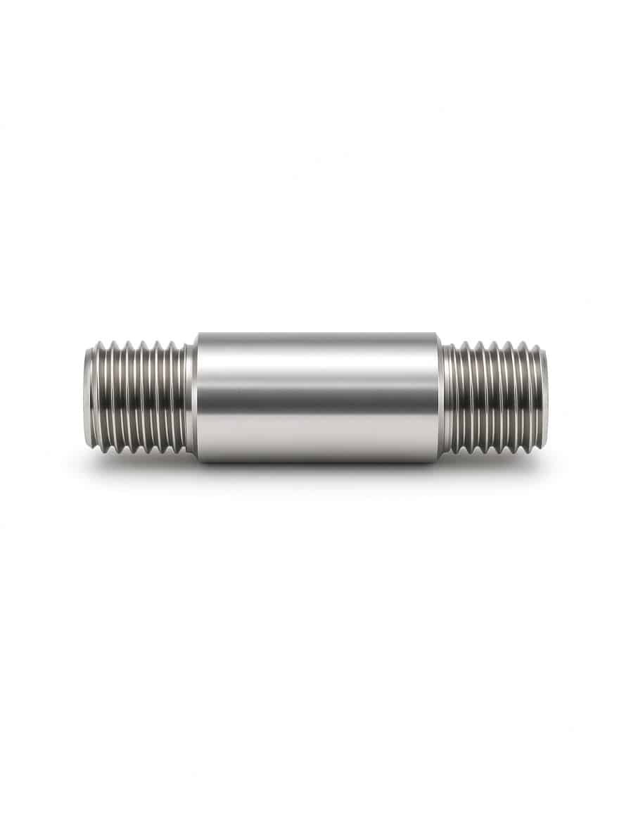 Desinex atölyesinde CNC ile işlenmiş metal parça