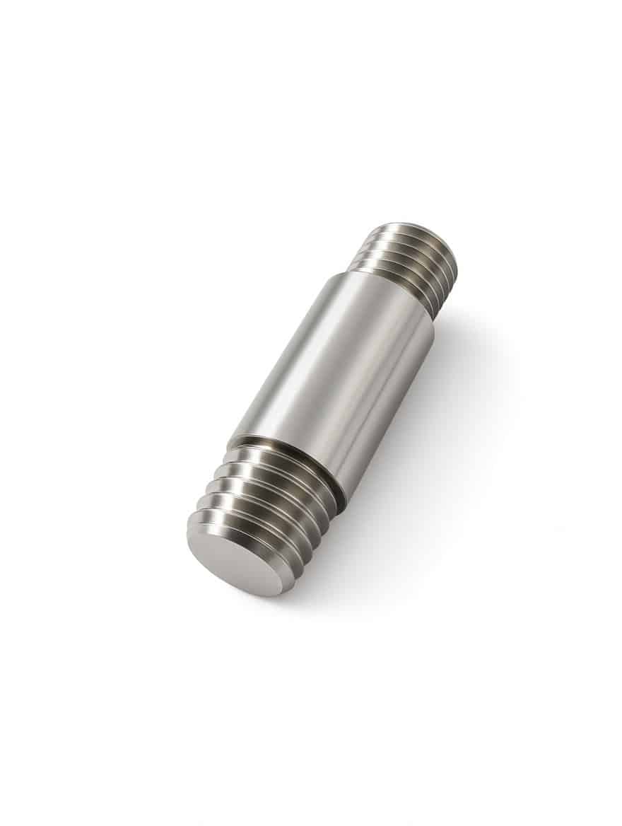 Desinex atölyesinde CNC ile işlenmiş metal parça